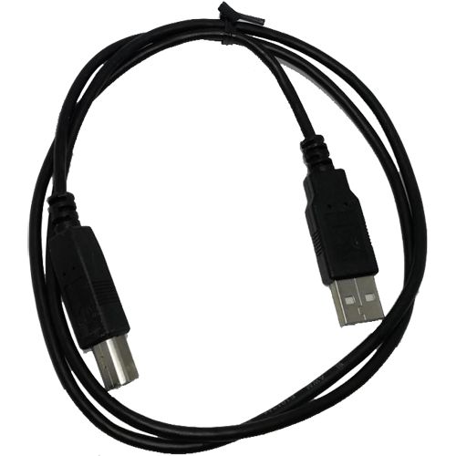 USB-A male naar USB-B male kabel 50cm zwart